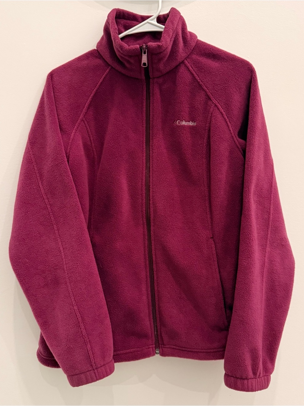 Columbia Women’s Full-Zip Fleece Jacket in Berry
